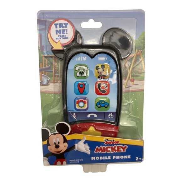 Disney Junior /Just Play Mickey Mouse Funhouse Mobile Phone Age 2 and up… - Picture 1 of 3